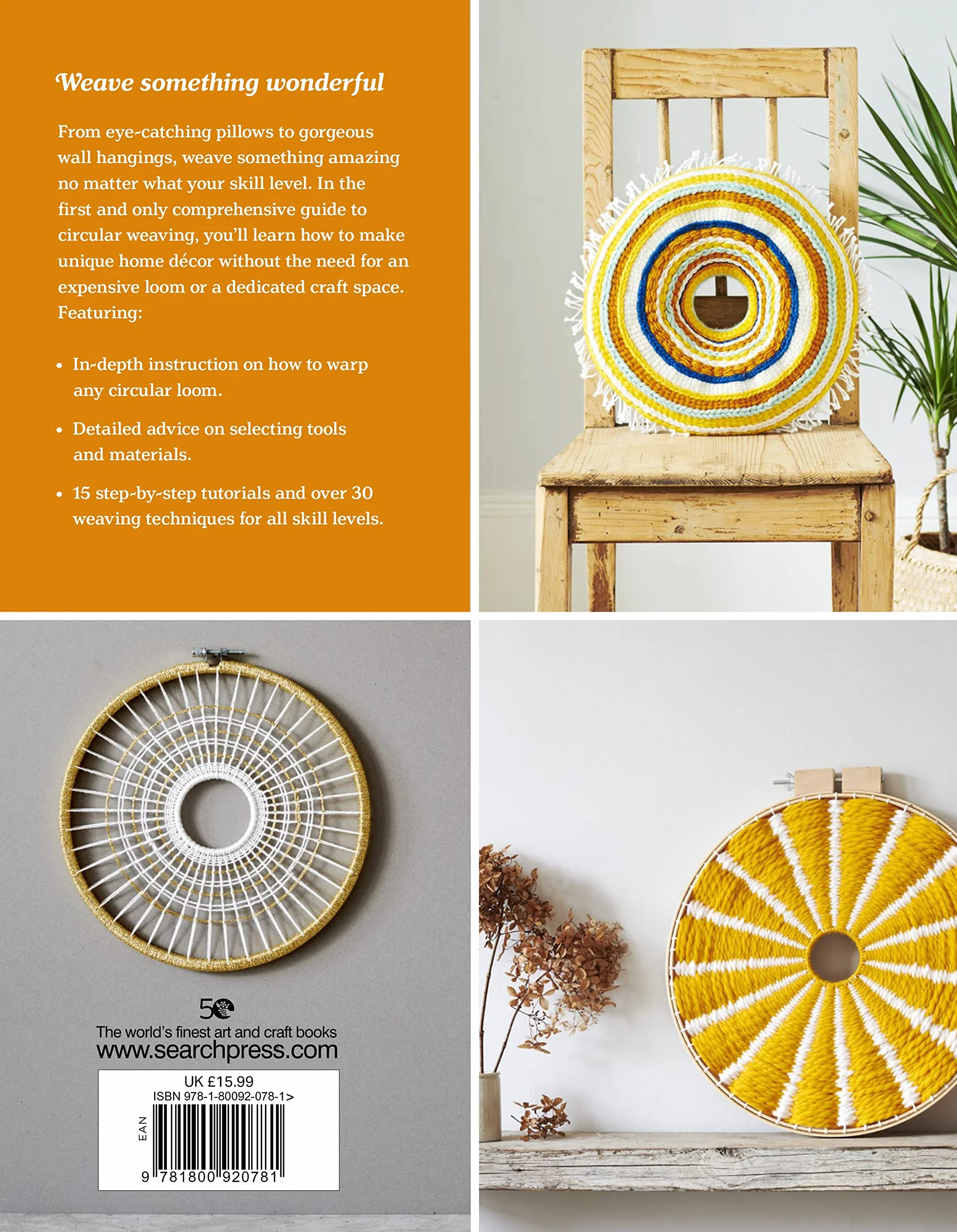 Amazing Circular Weaving: Little Loom Techniques, Patterns and Projects for Complete Beginners
