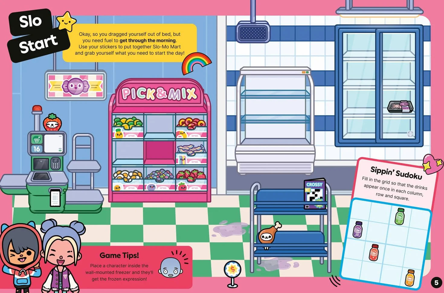 Toca Boca Sticker Book: Welcome To Toca Boca!: an official sticker book for fans of the Top 3 iPad app for kids. Perfect for children aged 8, 9, 10, 11, 12. NEW for 2026!