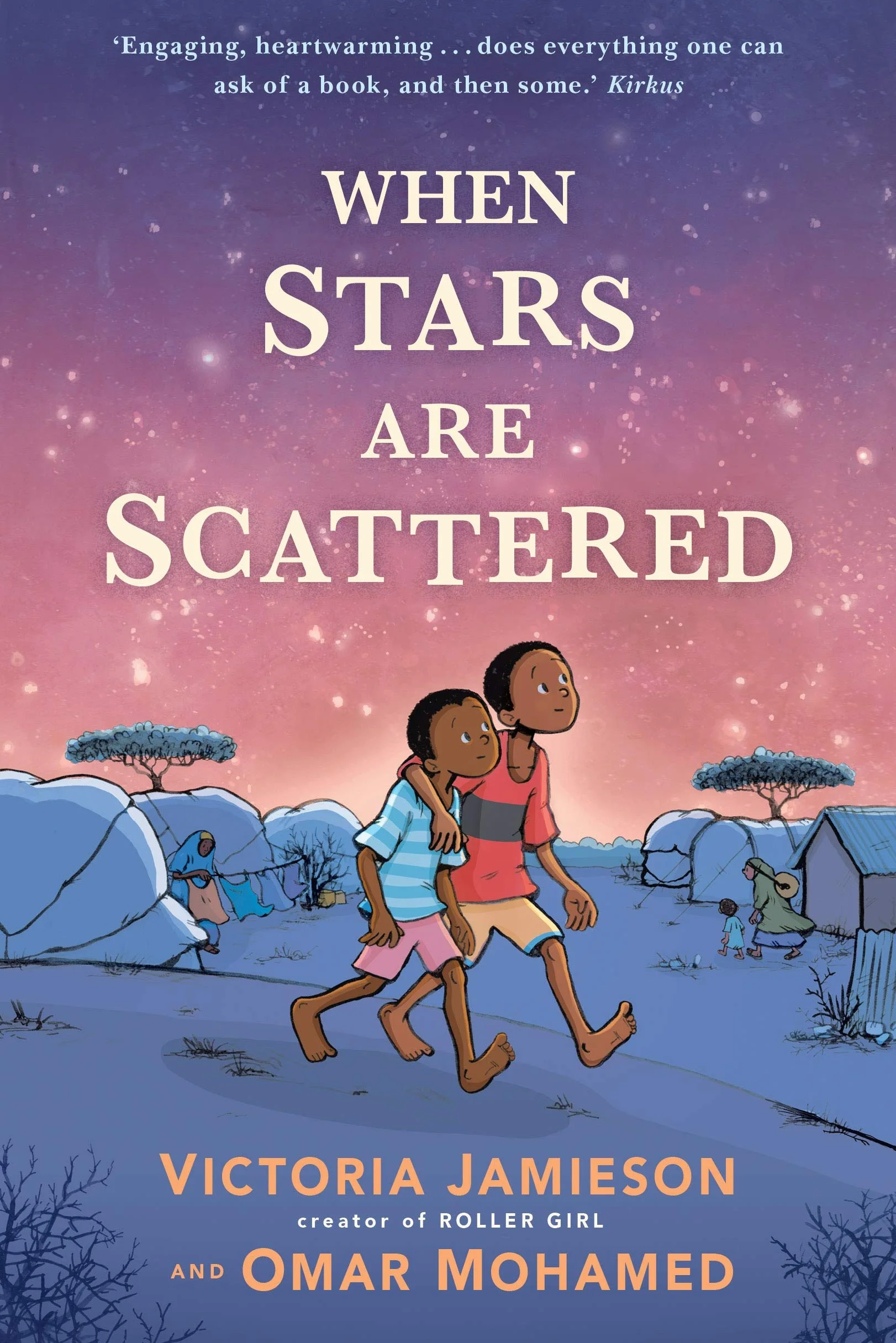 When Stars are Scattered: An 'outstanding and hopeful' graphic novel depicting a child's life in a refugee camp.