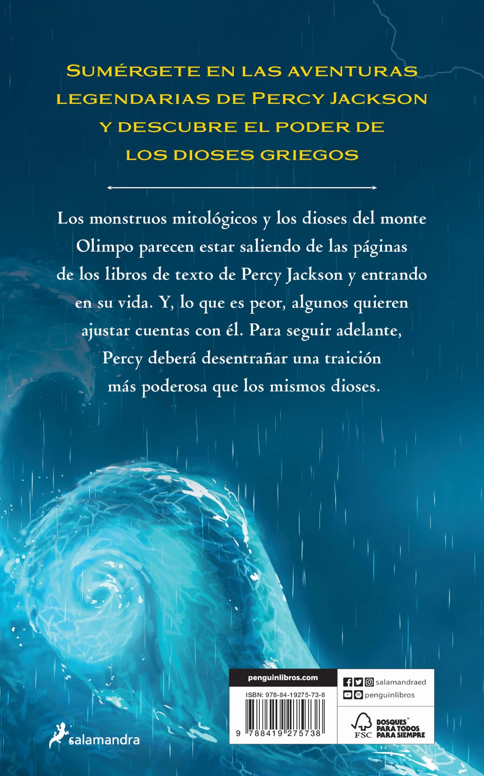 El ladrón del rayo (Percy Jackson y los dioses del Olimpo 1)