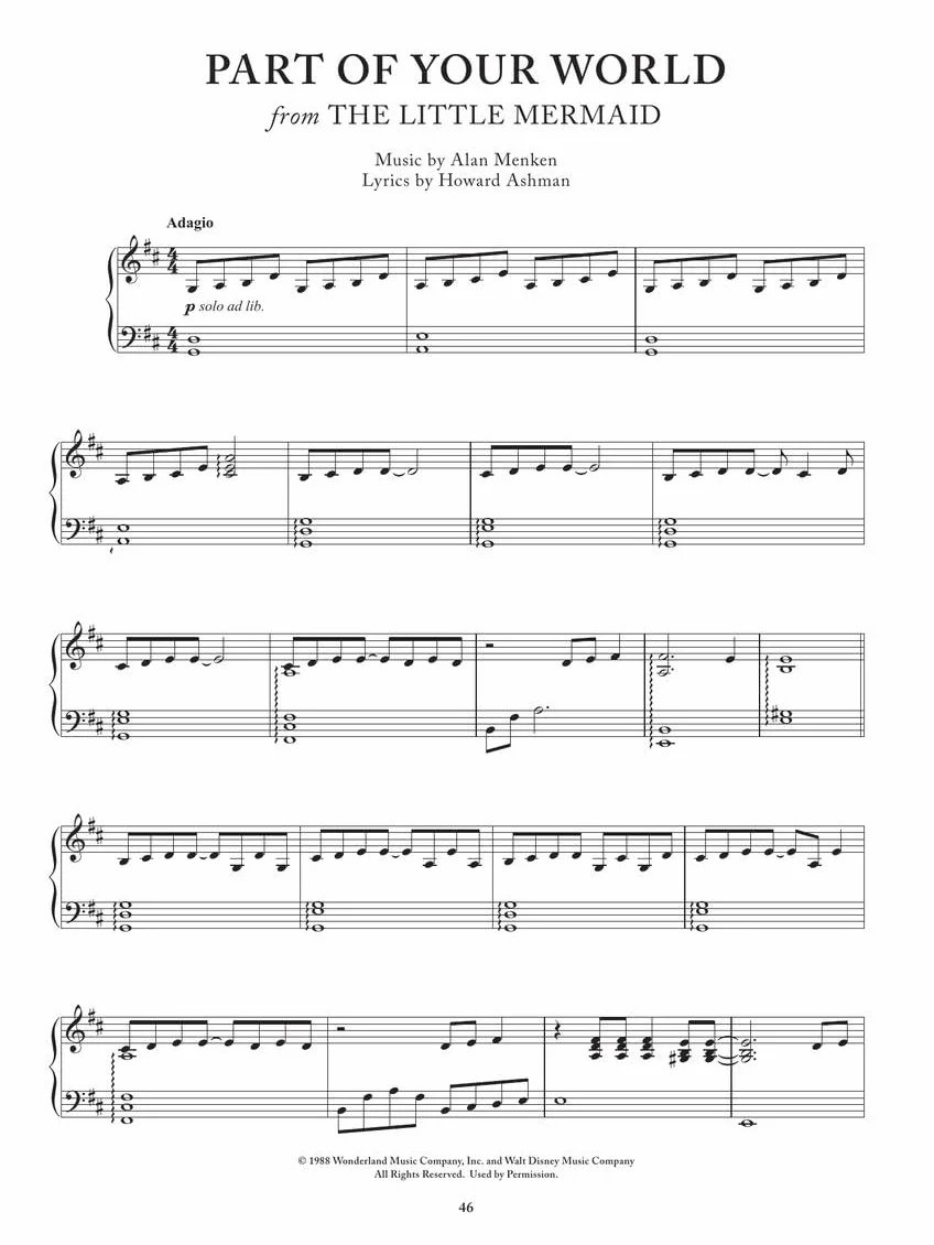 Disney Goes Classical: Piano Arrangements of 15 Disney Favorites: 15 Favorite Songs