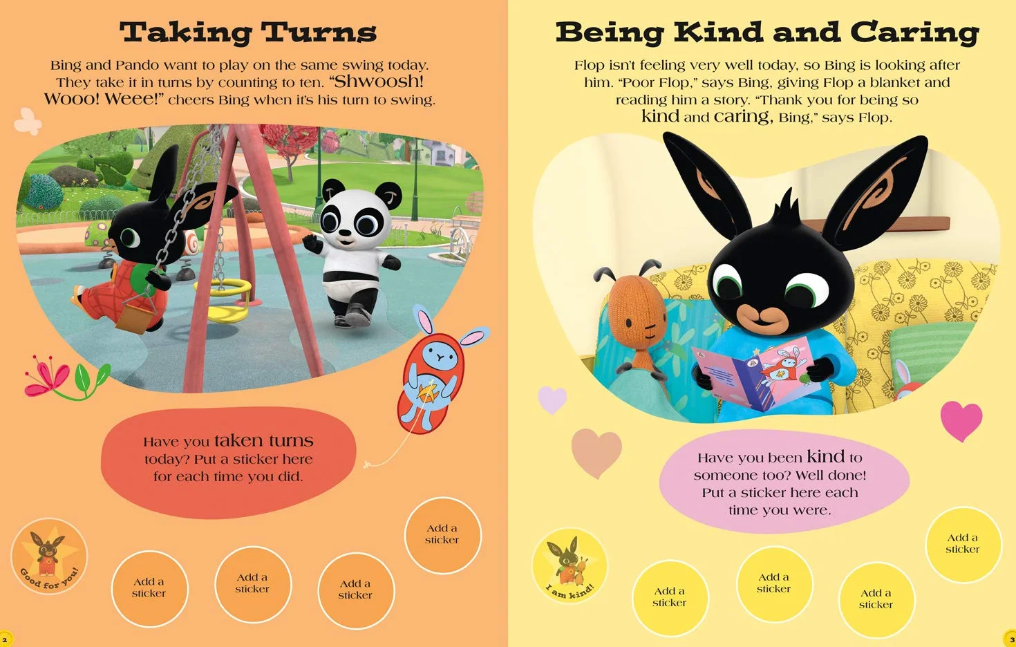 Bing My Reward Chart Sticker Activity Book