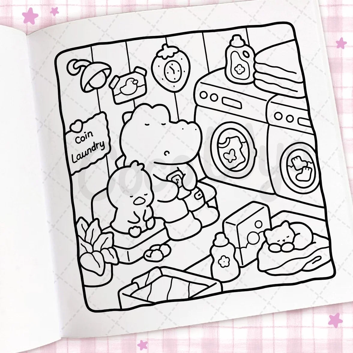 Cozy Days: A cute and comfy colouring book