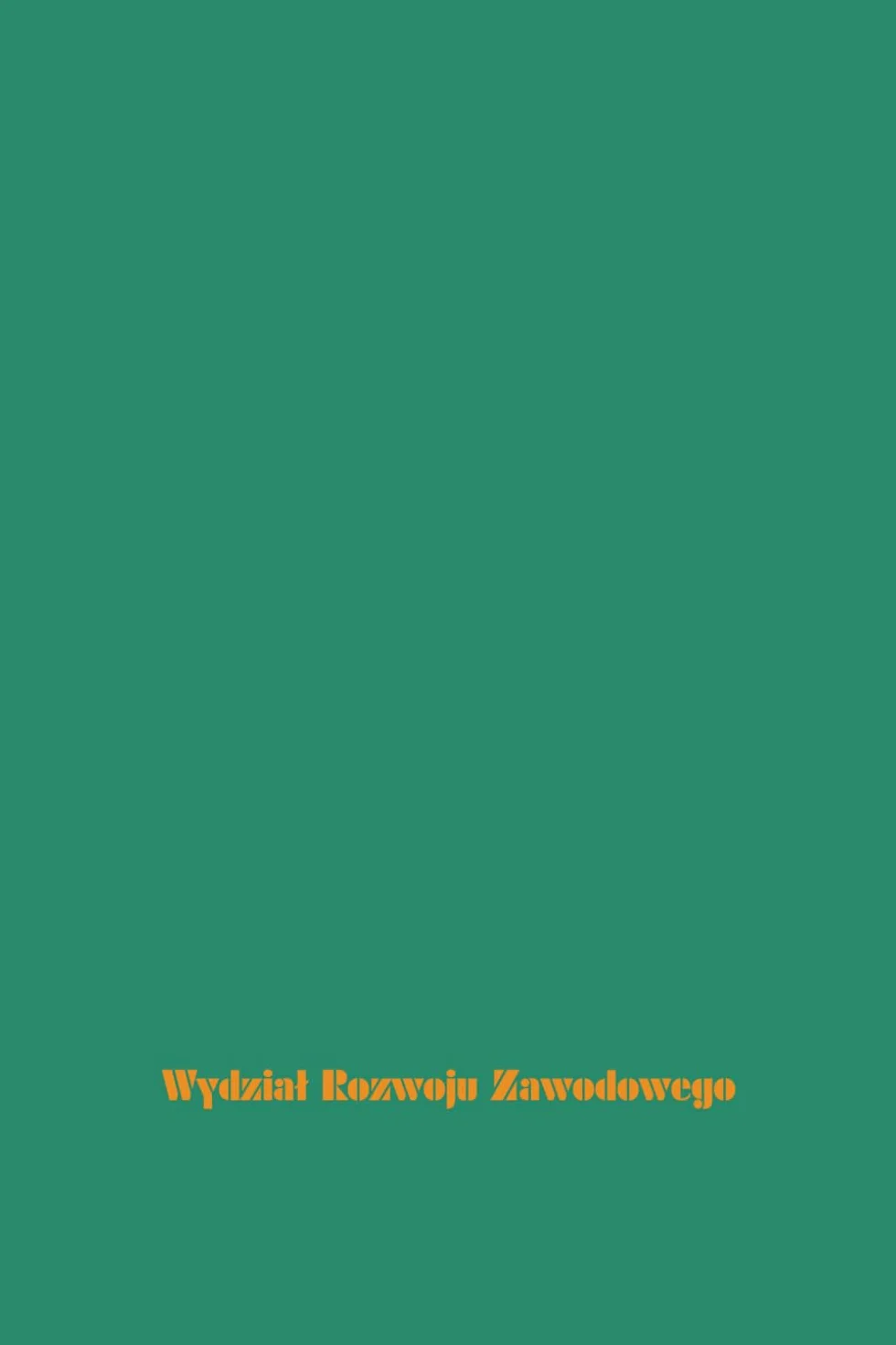 Wydział Rozwoju Zawodowego: Notatnik biurowy w linie w formacie 9 x 6 in (15,24 x 22,86 cm), 100 stron, okładka miękka matowa