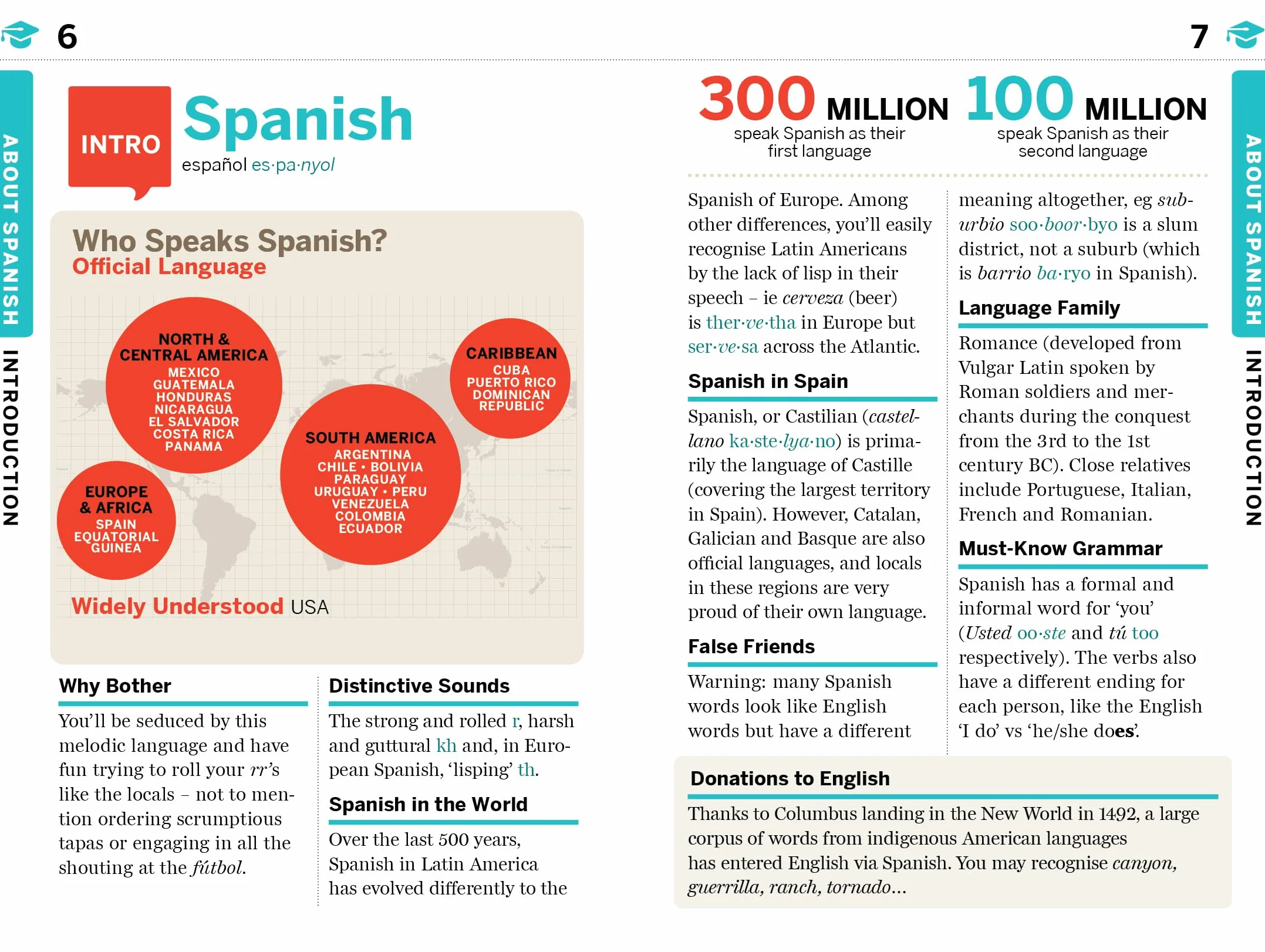 Spanish Phrasebook & Dictionary 9ed - Anglais