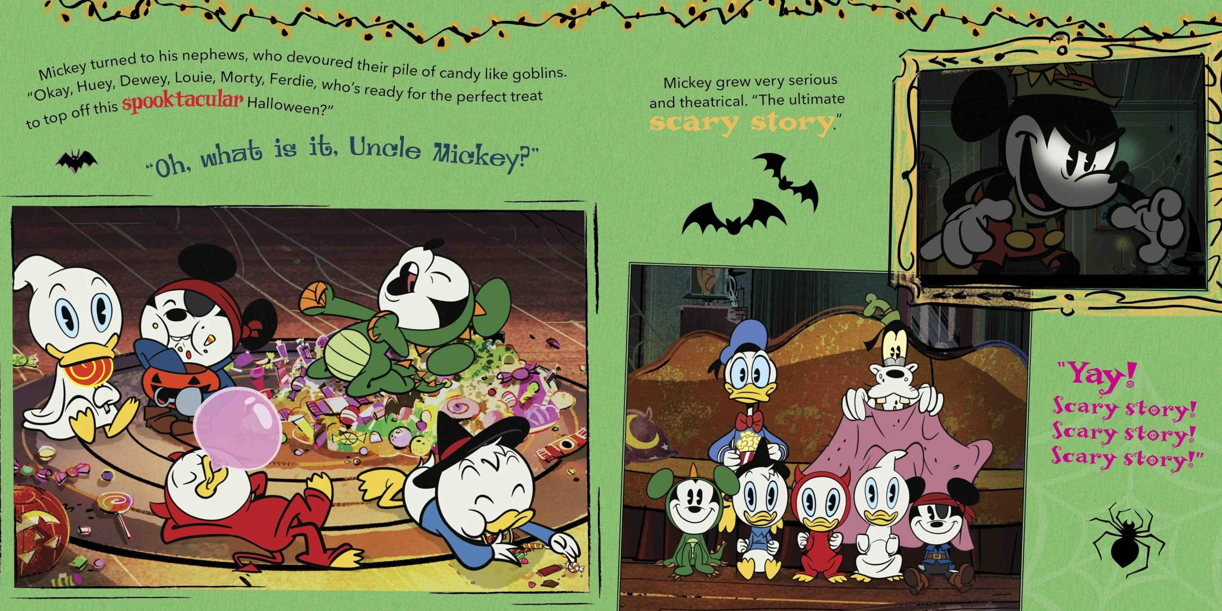 Disney Mickey Mouse: The Scariest Halloween Story Ever! ReadAlong Storybook and CD