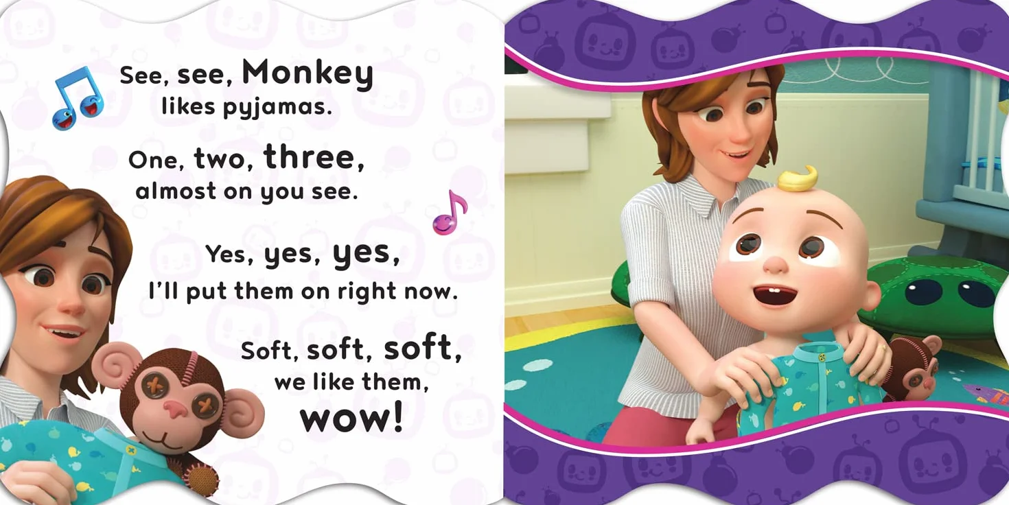 CoComelon Sing-Song: Bedtime Song: Go to bed with a CoComelon lullaby in this calming illustrated board book for children aged 1, 2, 3 and 4 years