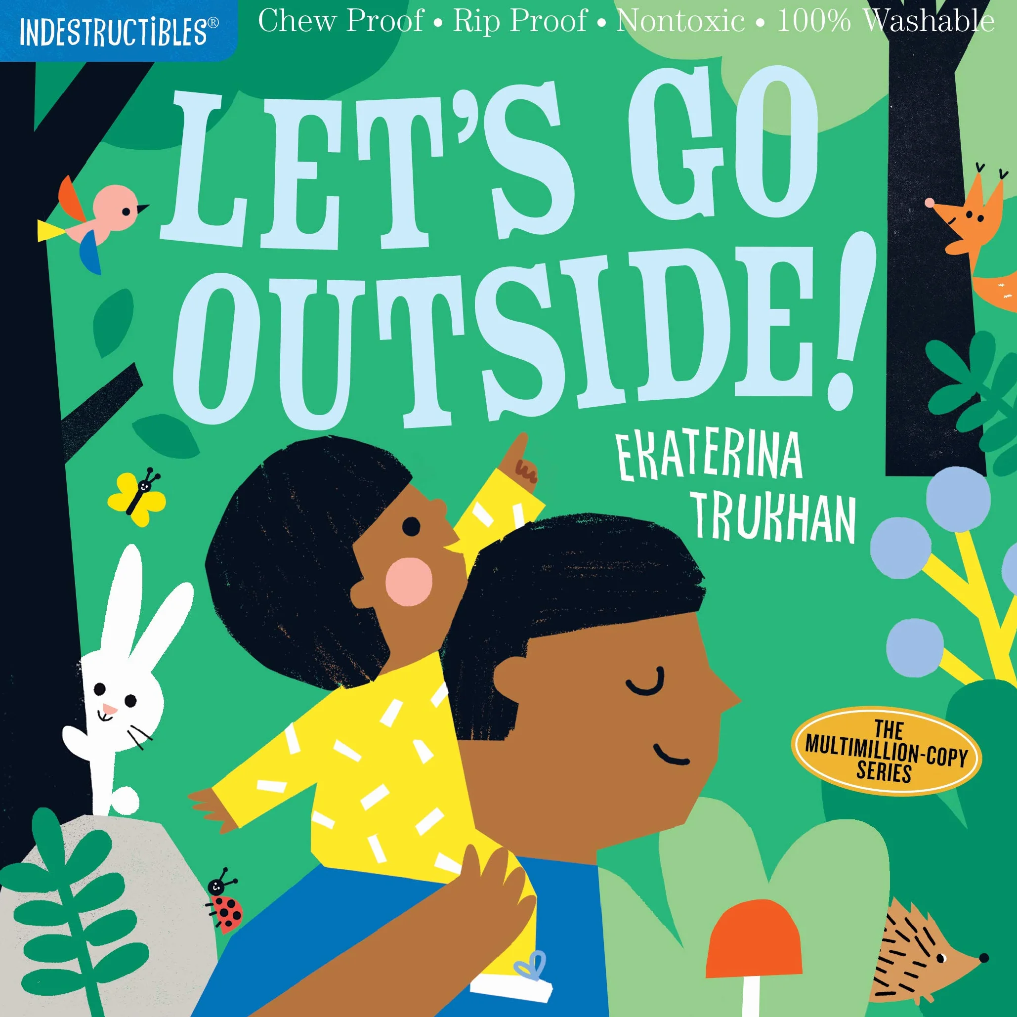 Indestructibles: Let's Go Outside!: 1: Chew Proof - Rip Proof - Nontoxic - 100% Washable (Book for Babies, Newborn Books, Safe to Chew)